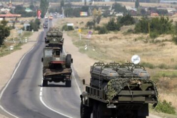 Russians massively transferring military equipment in Zaporizhzhia sector — Andriushchenko