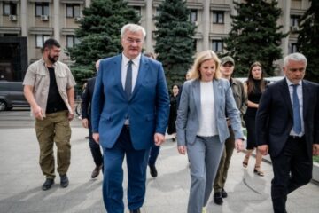 Austrian foreign minister arrives in Odesa