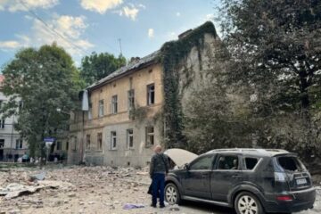 Dozens of buildings damaged, casualties reported after Russian attack on Lviv