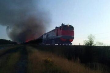 Ukrainian Special Operations Forces strike Russian fuel train near Dzhankoi, Crimea