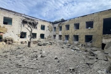 Russian forces strike Kostiantynivka with FAB-250 guided bombs