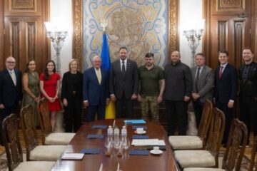Umerov, Yermak discuss security guarantees for Ukraine with Kellogg