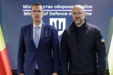 DM Shmyhal discusses weapons supply, drone production with Romania’s counterpart