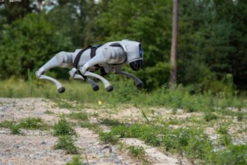 Cutting-edge robotic dog to assist sappers in Kyiv region