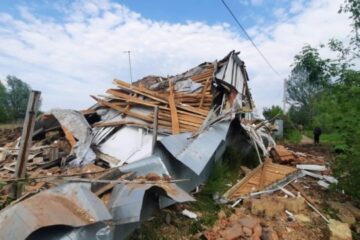 Shelling of Kharkiv region: three people injured, eight settlements damaged