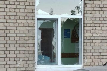 Six Russian drones attack medical facility in Kherson at night