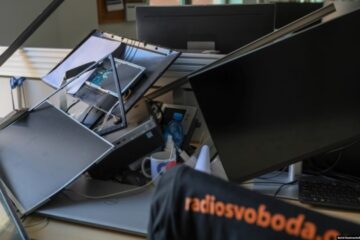 Radio Free Europe/Radio Liberty office in Kyiv damaged in Russian strike