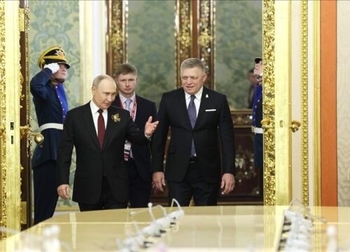 Slovak PM Fico meets Putin in Beijing, discusses Ukraine