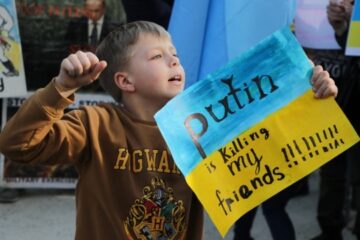Diaspora demands that Ukrainian skies be closed during EU summit in Brussels