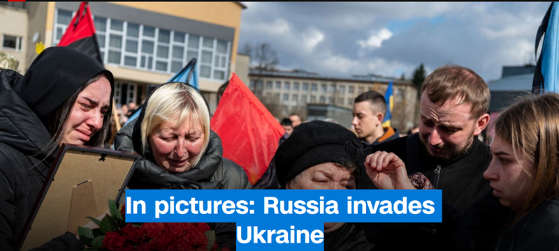 In pictures: Russia invades Ukraine