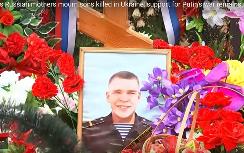 Terrible result of Russian propaganda: Russian mothers mourn sons killed in Ukraine, support for Putin’s war remains solid