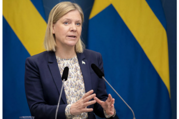 Best way to end war is to increase support for Ukraine and strengthen sanctions against Russia – Swedish Prime Minister Andersson