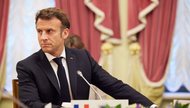 Macron says warplanes may be sent to Ukraine, but not in coming weeks