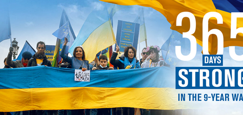 The Second Front of Ukrainian National Resistance against Russian Aggression is Firmly Held by the Ukrainians Abroad