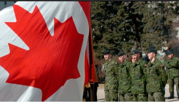 Canadian military show Ukrainian sappers undergoing training