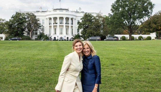 First Ladies of Ukraine, United States hold meeting in Washington